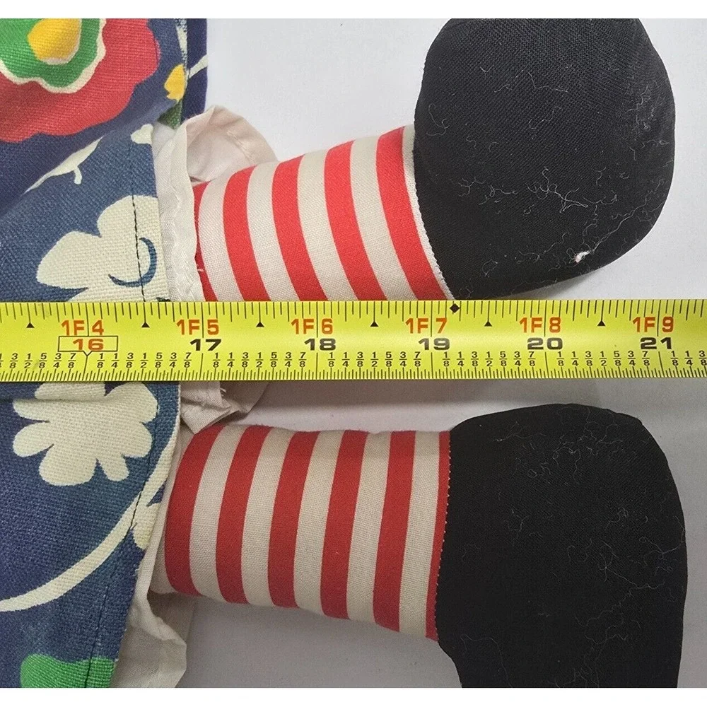 Vintage Raggedy Ann Doll Handmade Cloth 20